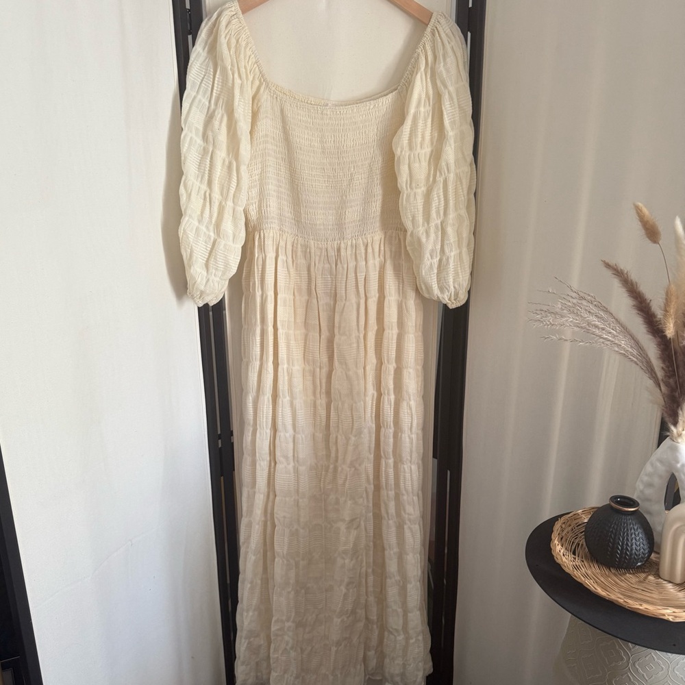 Lucca Ruched Maxi Dress